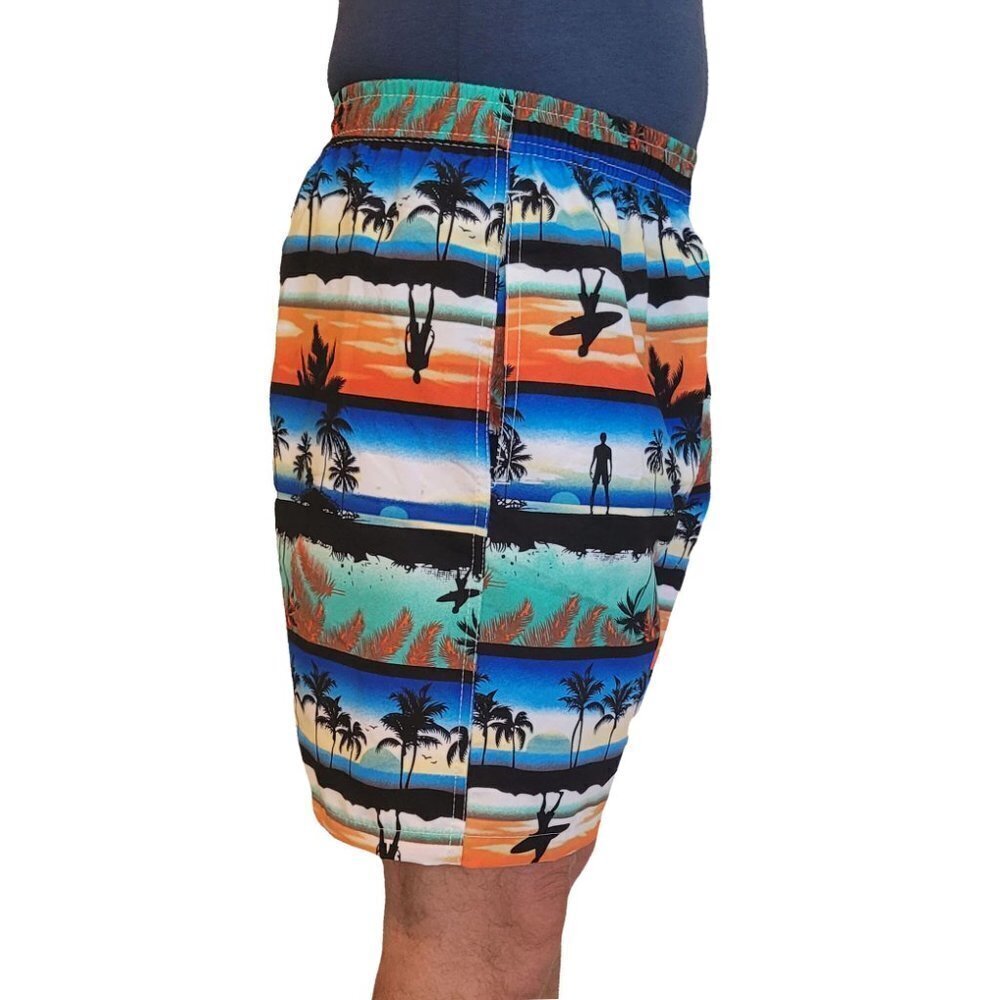 Men Swimming Trunks, Swim Shorts, Beach Swimwear - Picture 4 of 6